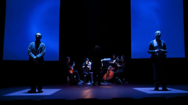 Performance of "I send you this cadmium red"